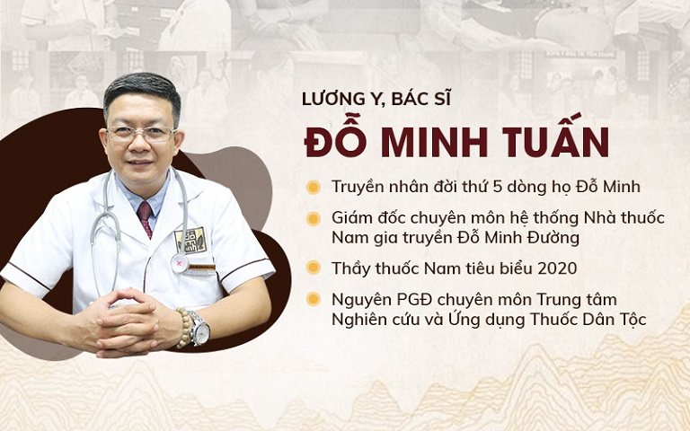 Lương y Đỗ Minh Tuấn với gần 20 năm kinh nghiệm khám chữa bệnh bằng YHCT